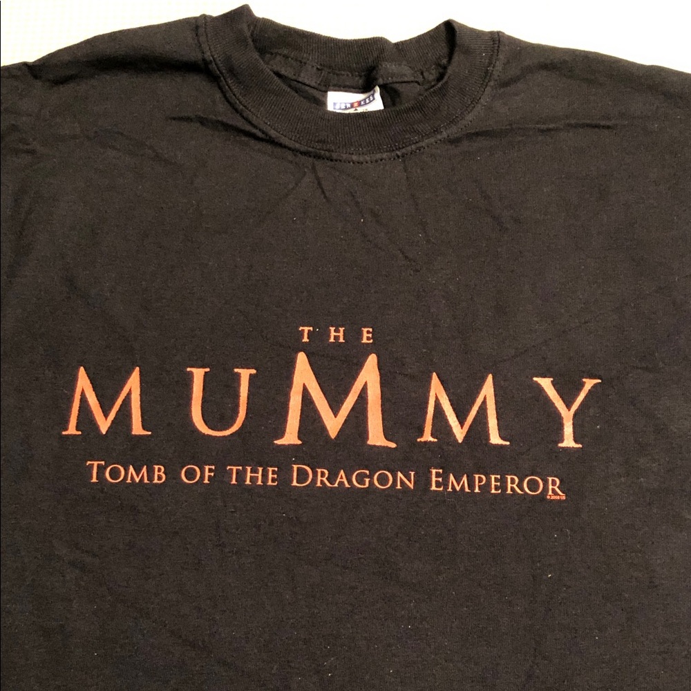 The Mummy Tomb of the Dragon Emperor 2008 T-shirt Size M Brendan Fraser #944